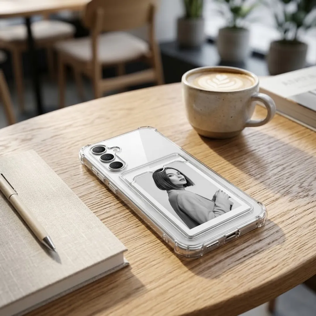 NUVEX Transparant Telefoonhoesje Samsung Galaxy A56 - TPU - Foto vak
