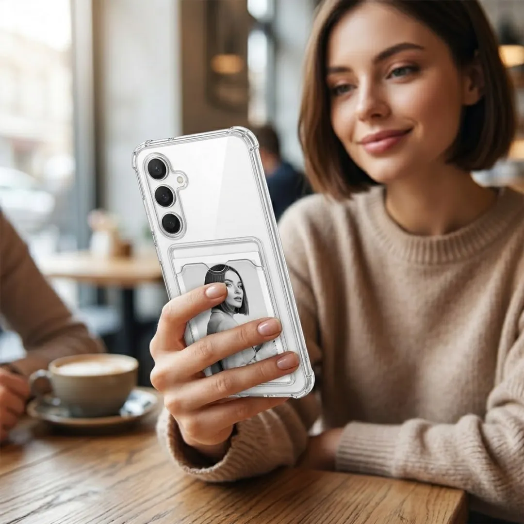 NUVEX Transparant Telefoonhoesje Samsung Galaxy A56 - TPU - Foto vak