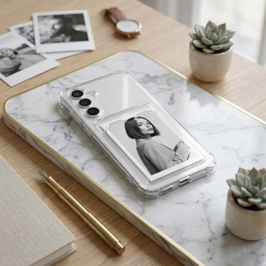 NUVEX Transparant Telefoonhoesje Samsung Galaxy A56 - TPU - Foto vak