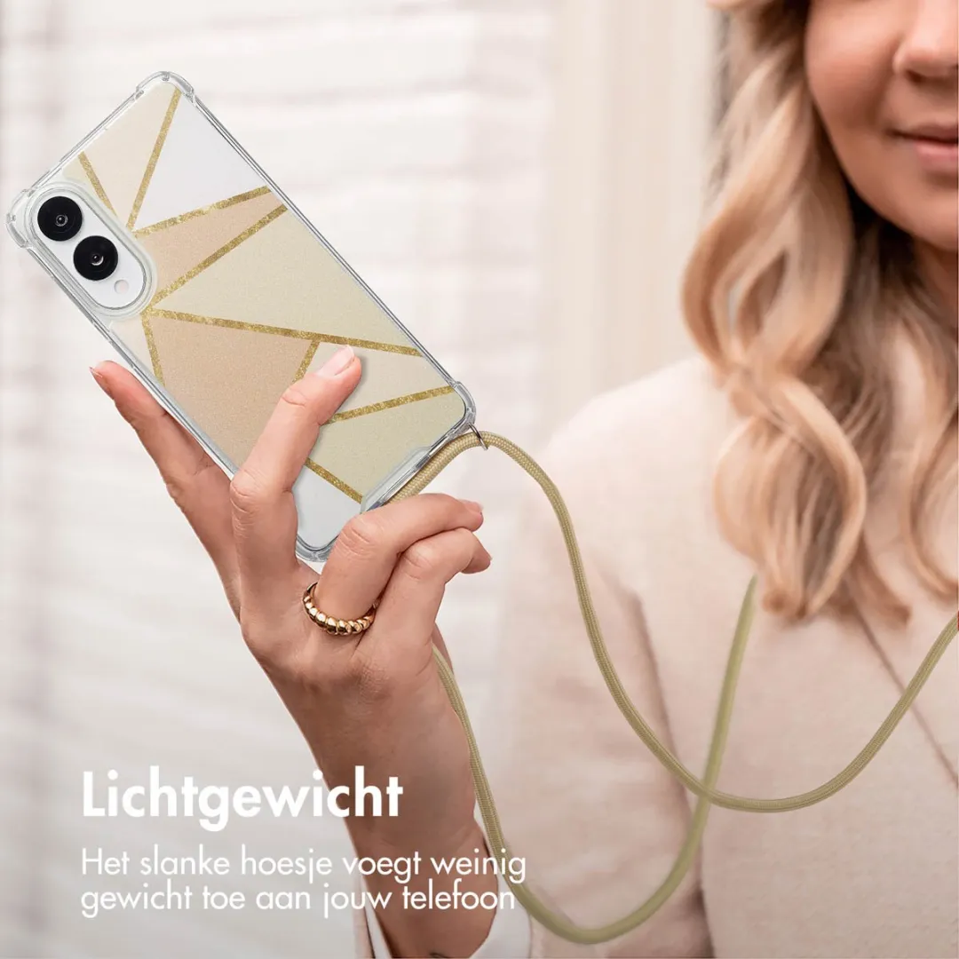 Imoshion Hoesje Samsung Galaxy S25 Edge - Beige Graphic