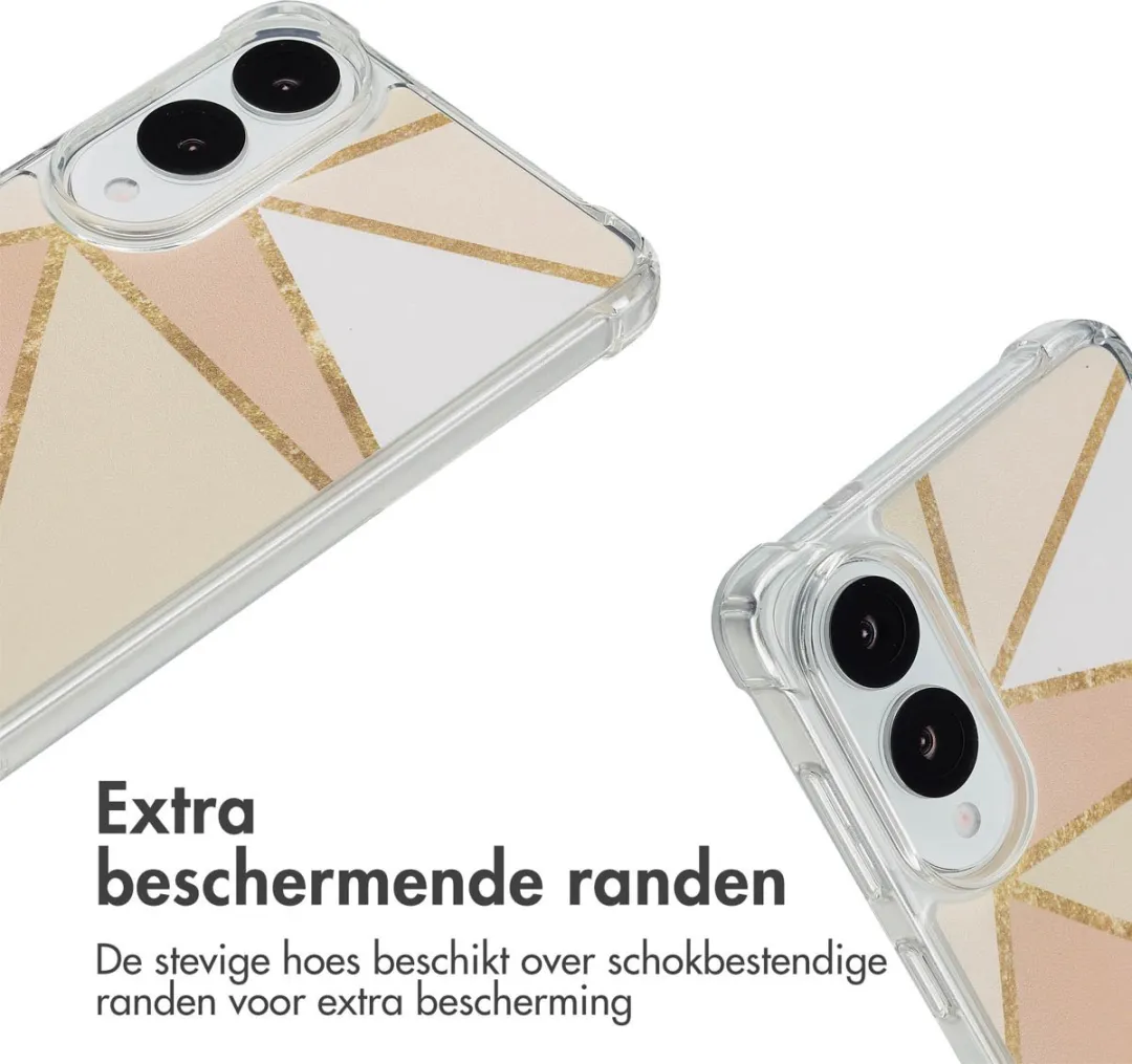 Imoshion Hoesje Samsung Galaxy S25 Edge - Beige Graphic