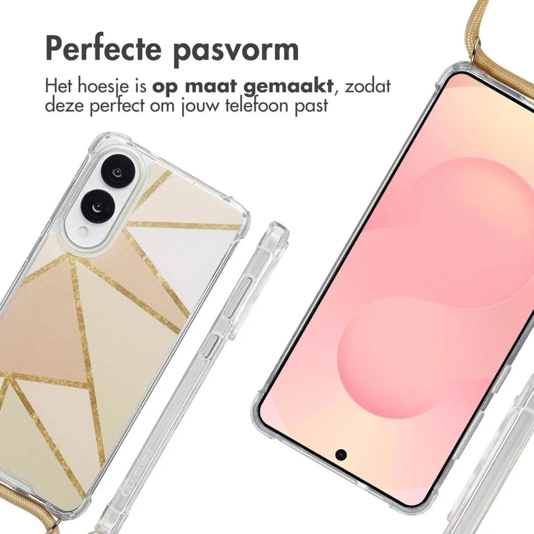 Imoshion Hoesje Samsung Galaxy S25 Edge - Beige Graphic