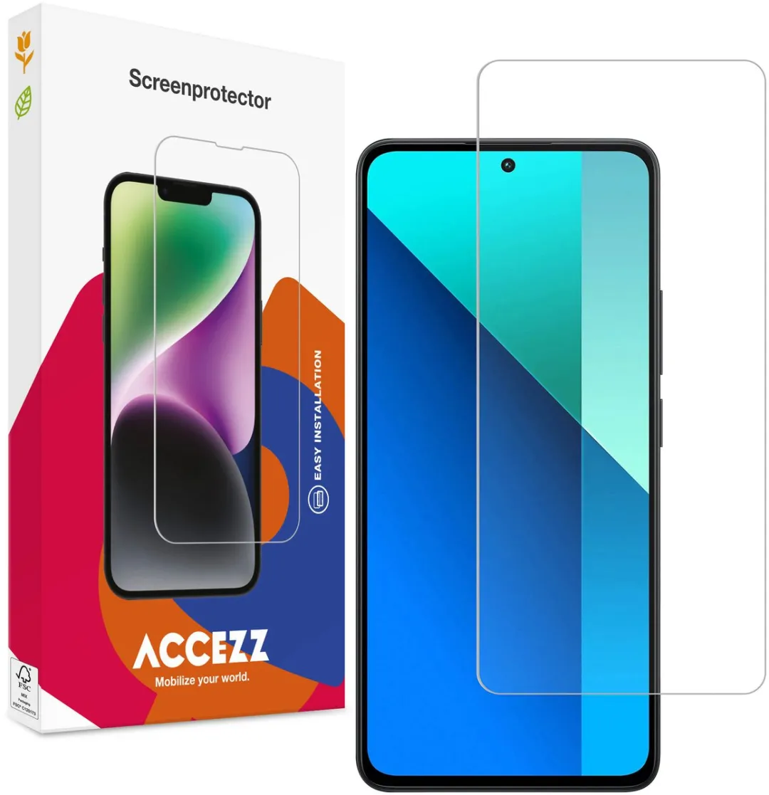 Accezz Screenprotector Xiaomi Redmi Note 13 5G - Gehard Glas