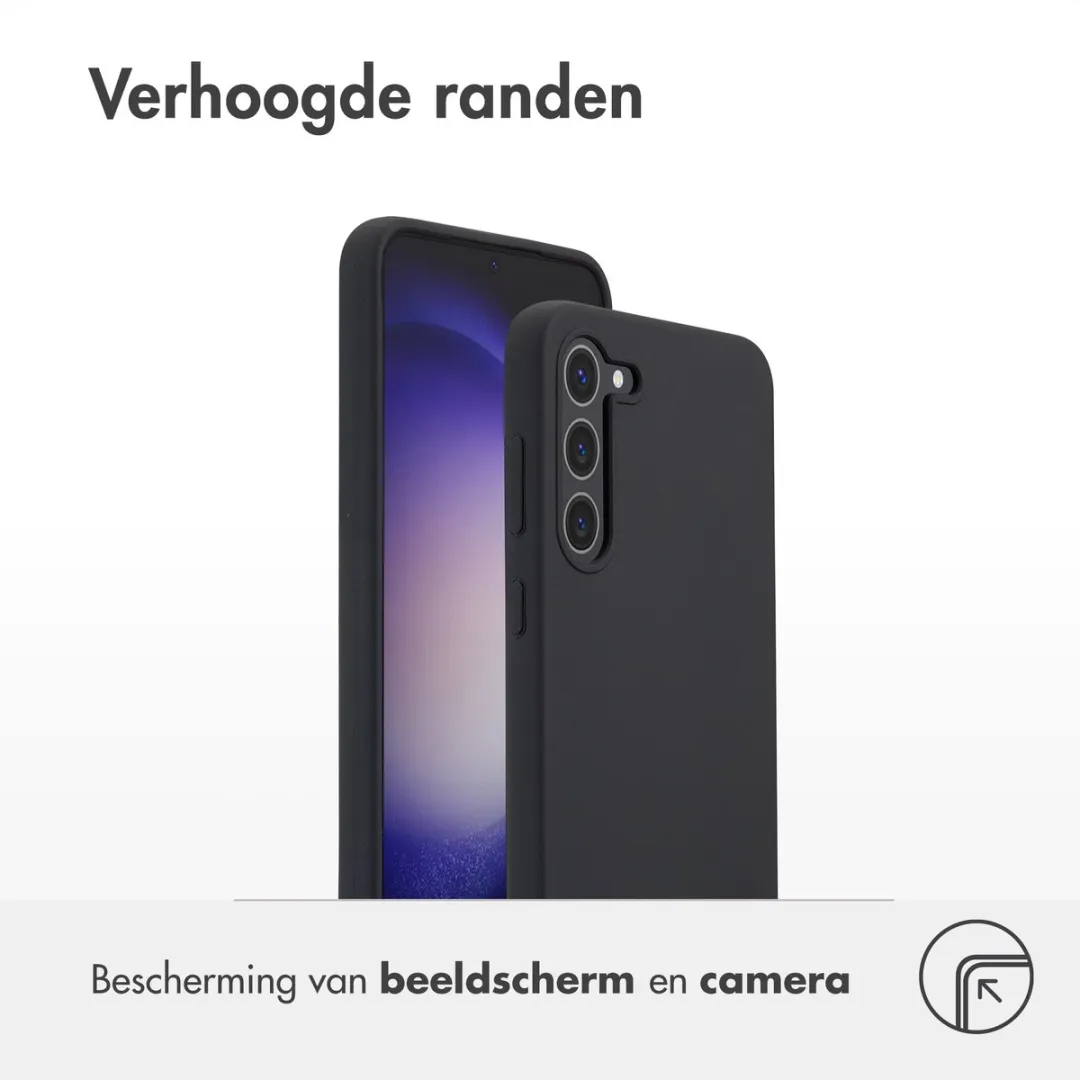Accezz Hoesje Samsung Galaxy S23 Plus - Zwart - afbeelding 4 van 6