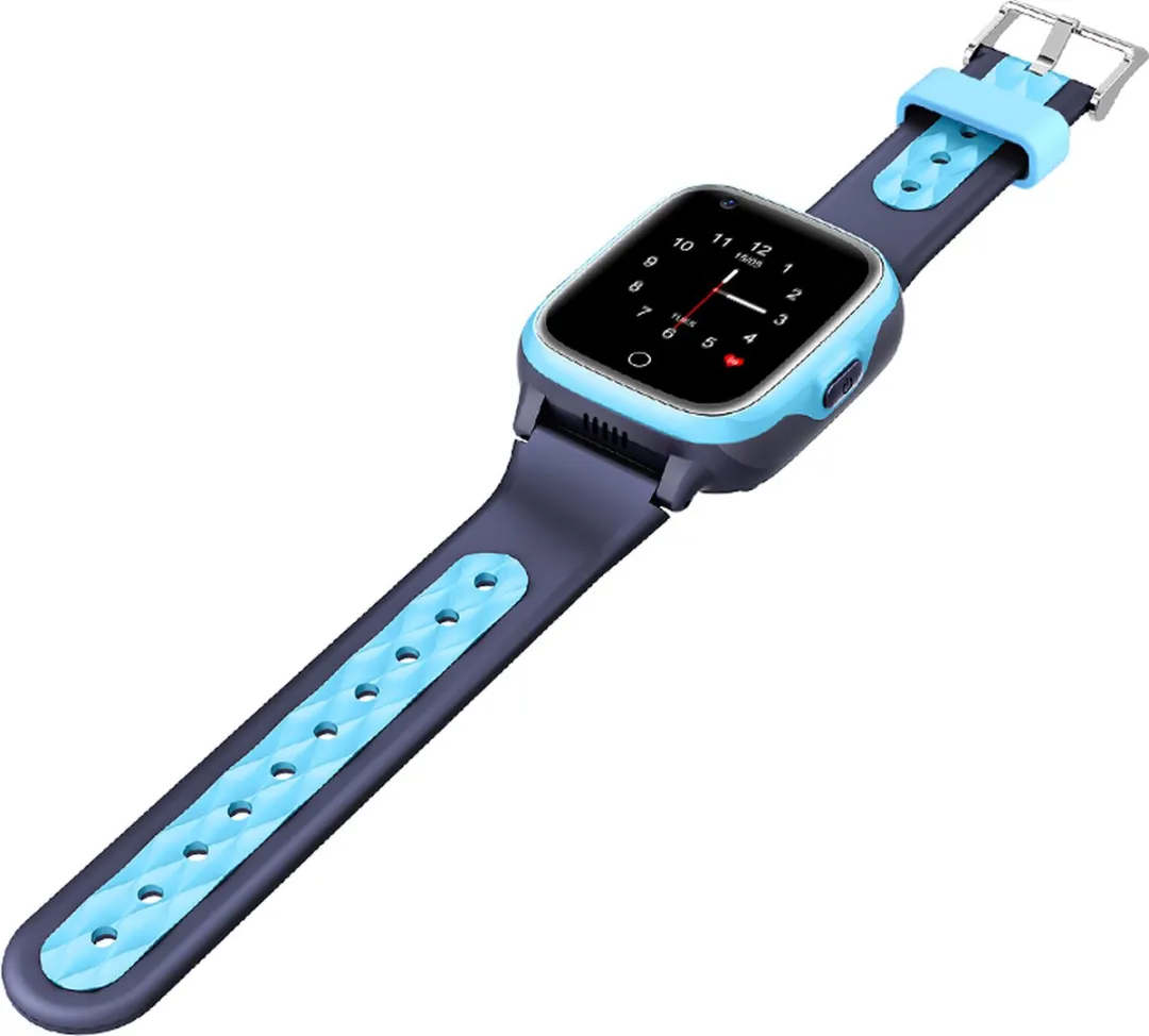 GPSHorlogeKids - GPS horloge kind – smartwatch kinderen – WhatsApp – 4G videobellen – spatwaterdicht – GPS tracker – SOS alarm – incl. simkaart en online installatie hulp – Fox Blauw