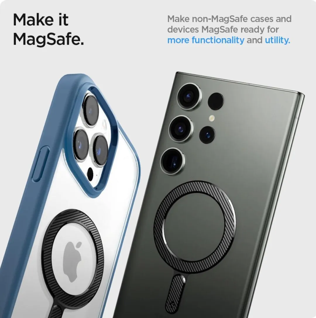Spigen OneTap Magnetische Ring MagSafe - Carbon