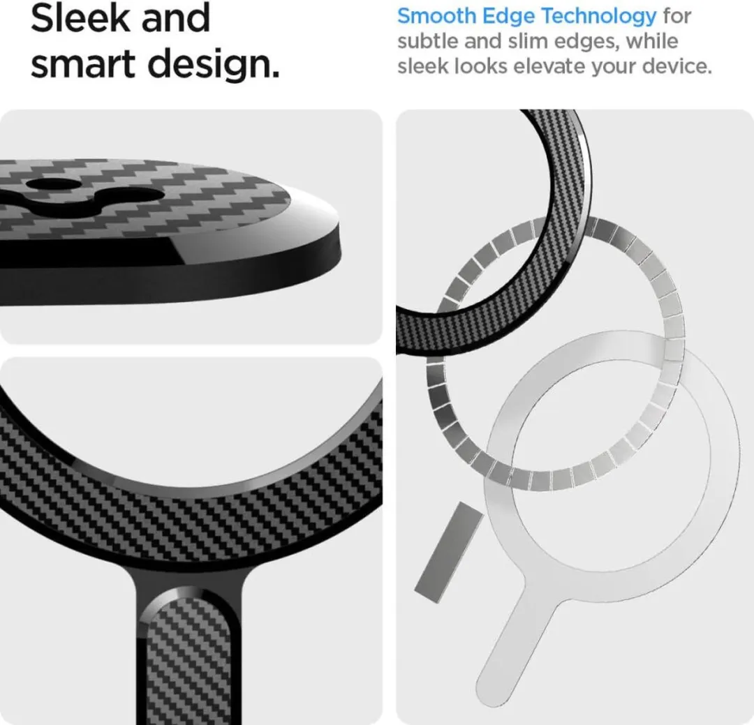 Spigen OneTap Magnetische Ring MagSafe - Carbon