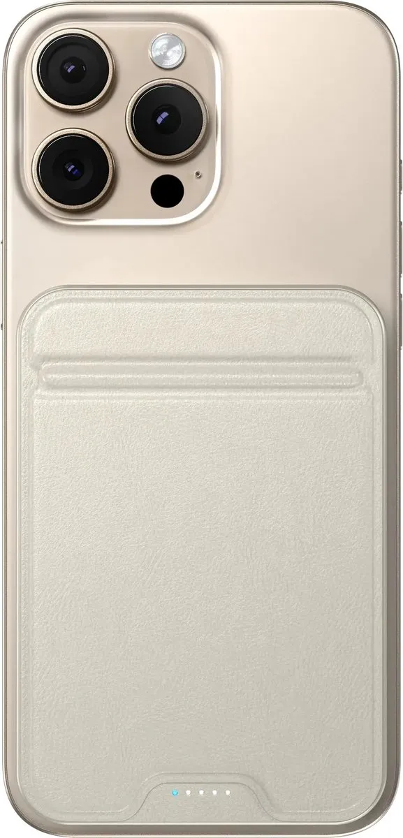 Satechi OntheGo Magnetische Qi2 Power Bank ST-B5Q2SW - 5.000mAh - 20W - Beige