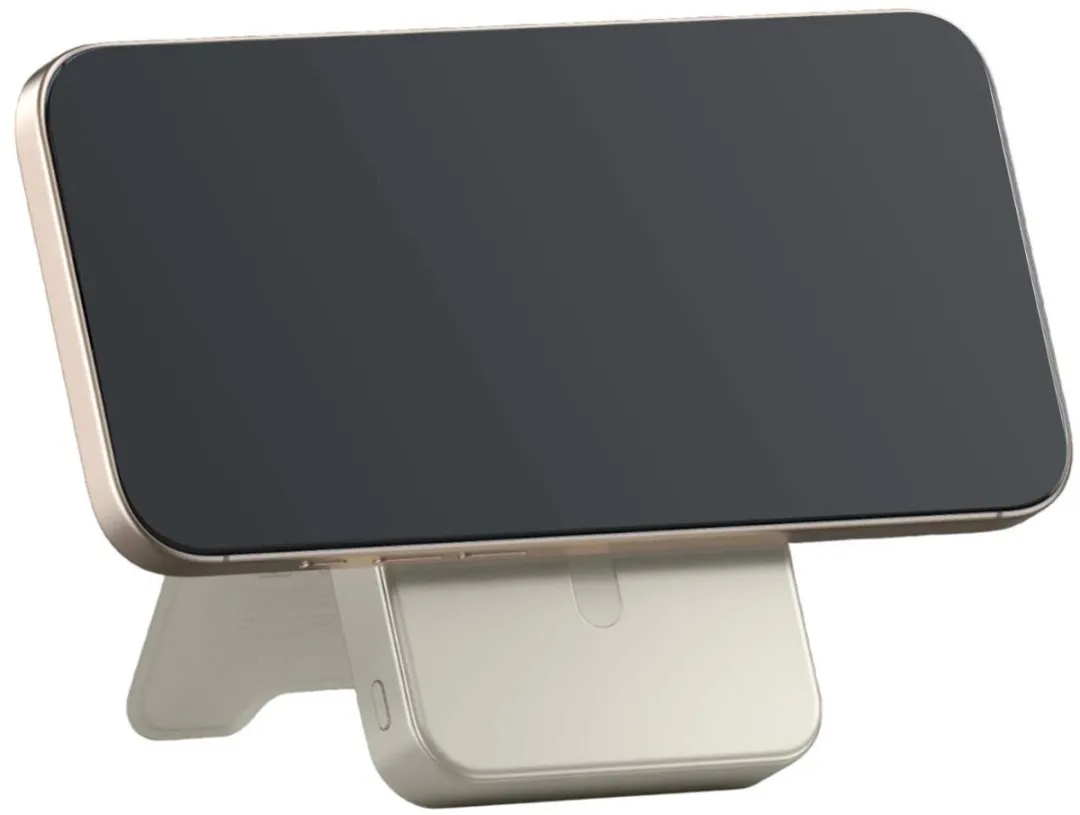Satechi OntheGo Magnetische Qi2 Power Bank ST-B5Q2SW - 5.000mAh - 20W - Beige