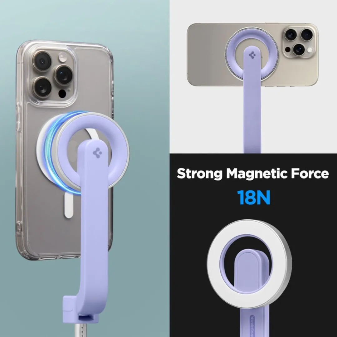 Spigen S571W MagSafe Selfiestick - Smartphone - Lila