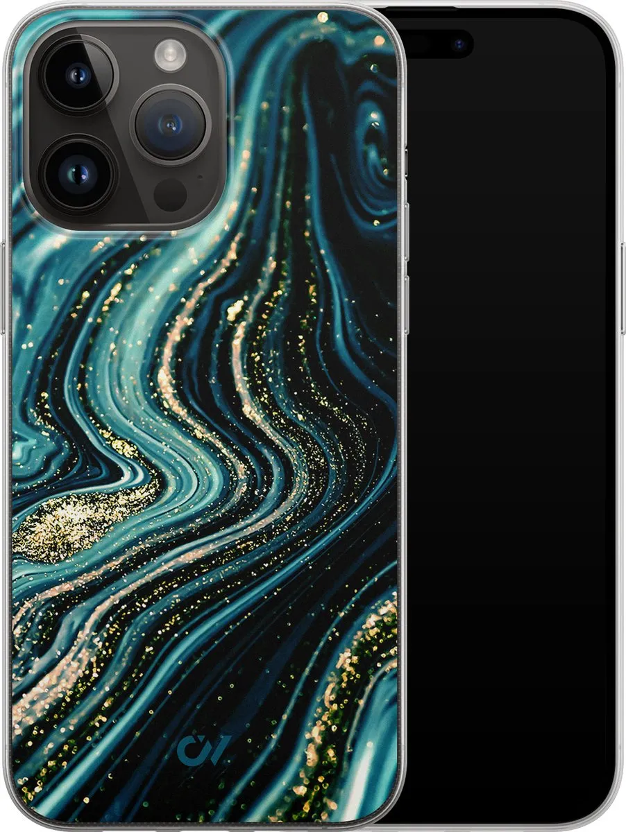 Casevibes Hoesje iPhone 14 Pro Max A/14PM/UV/046 - Blauw