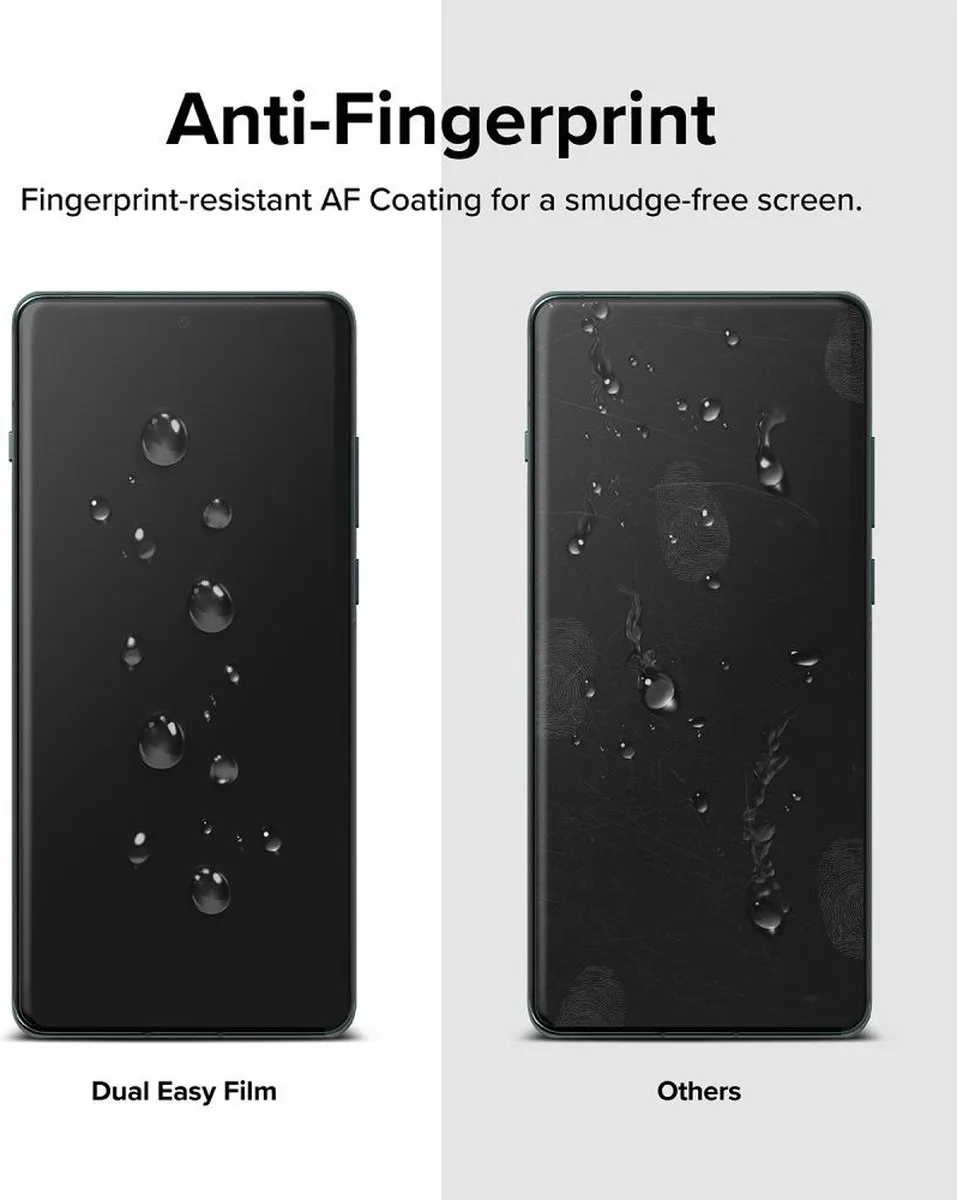 Ringke Dual Easy Film OnePlus 12 Schermbeschermer - 2 Stuks met Jig