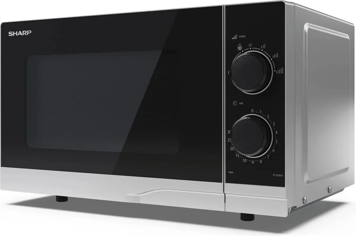 Sharp YC-PS201AE-S Magnetron - 700W - Ø245mm - Zilver/Zwart