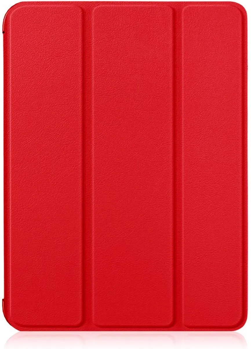 Just in Case Cazy iPad Mini 6 9882560 Hoes - TriFold Bookcase Rood