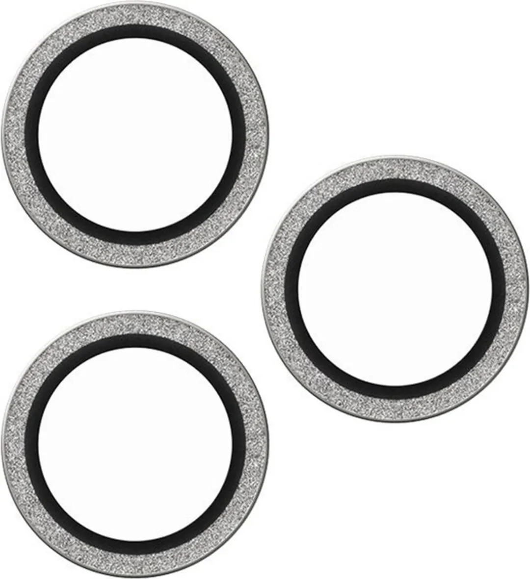 PanzerGlass SAFE Camera Lens Protector iPhone 16 Pro/Pro Max - Glitter Silver