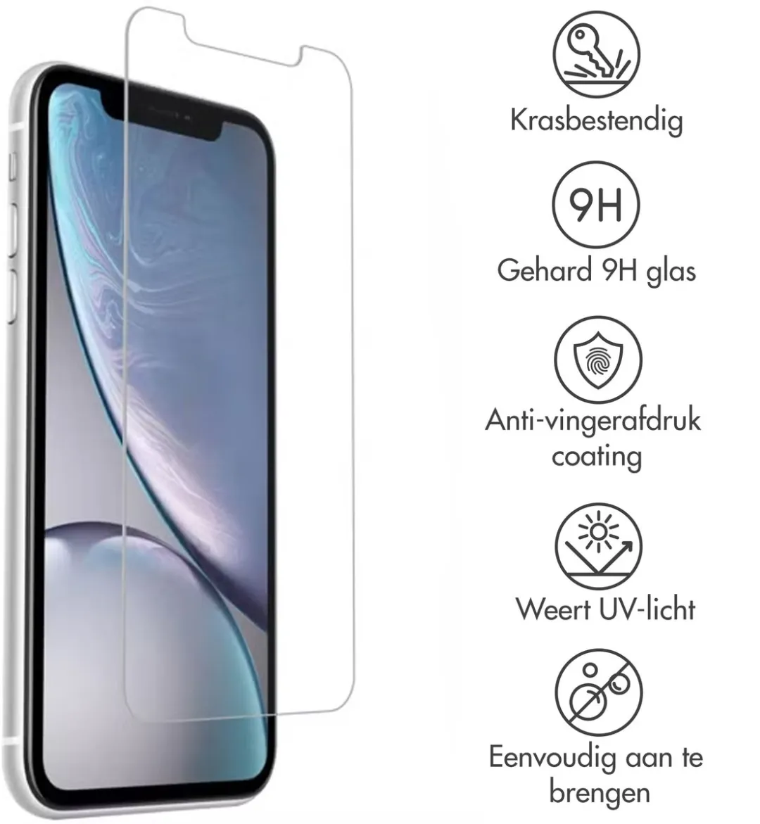 Imoshion Screenprotector iPhone 12 Pro Max - Gehard Glas
