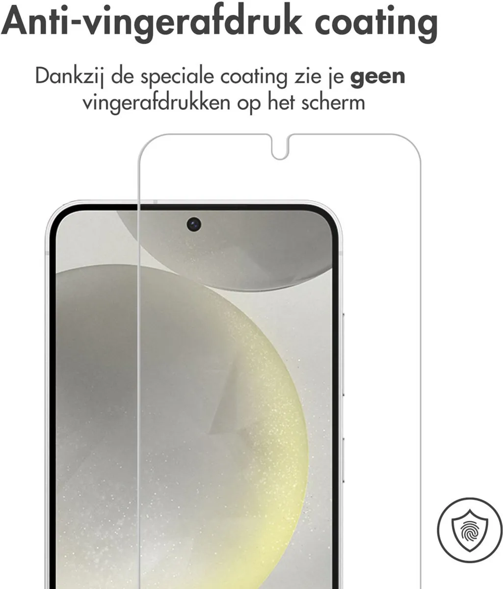 imoshiion Screenprotector Gehard Glas - Samsung Galaxy S24/S25
