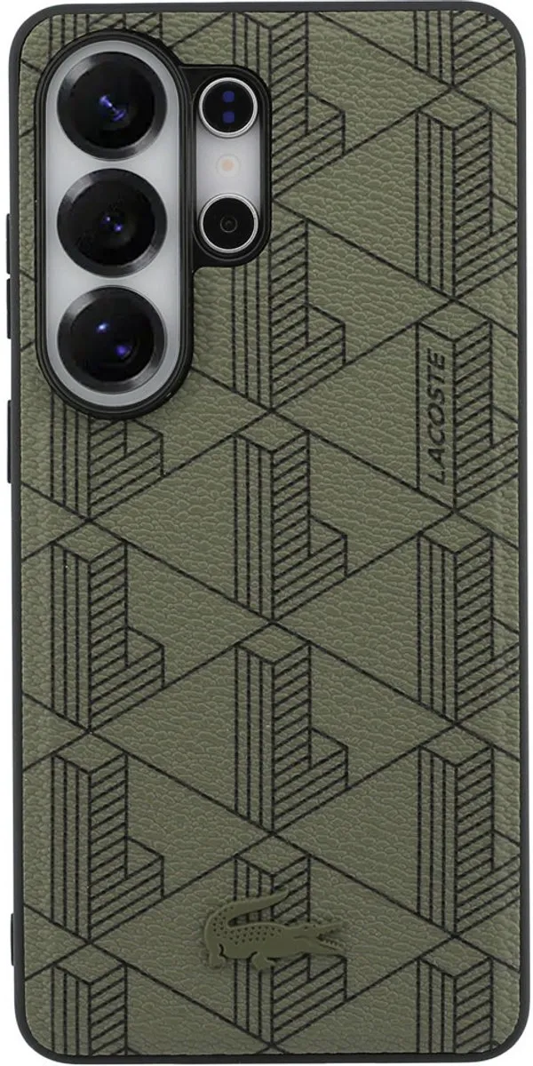 Lacoste Telefoonhoesje Galaxy S26 Ultra - MagSafe - Khaki
