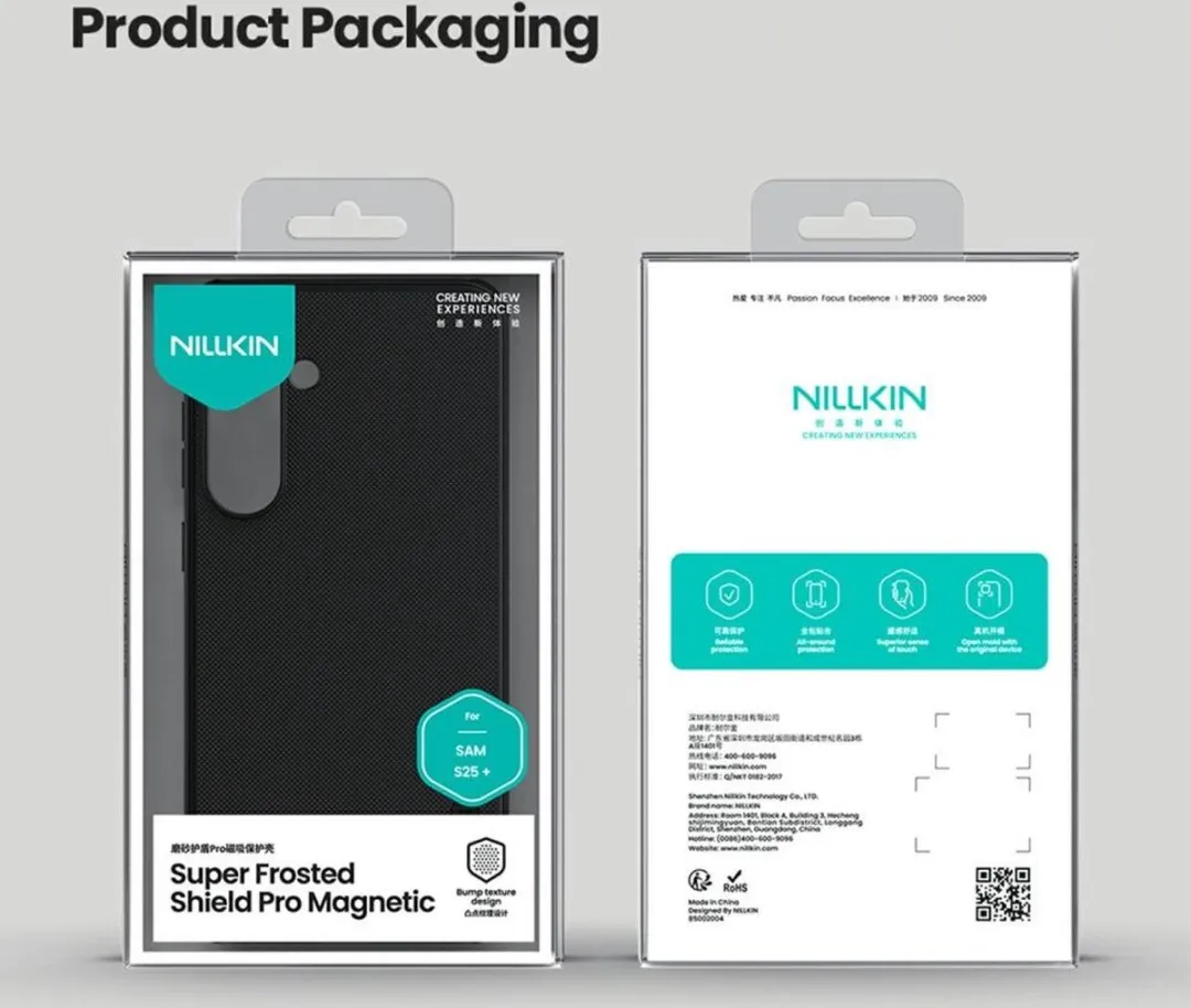 Nillkin Super Frosted Shield Hoesje Groen - Samsung Galaxy S25 Plus