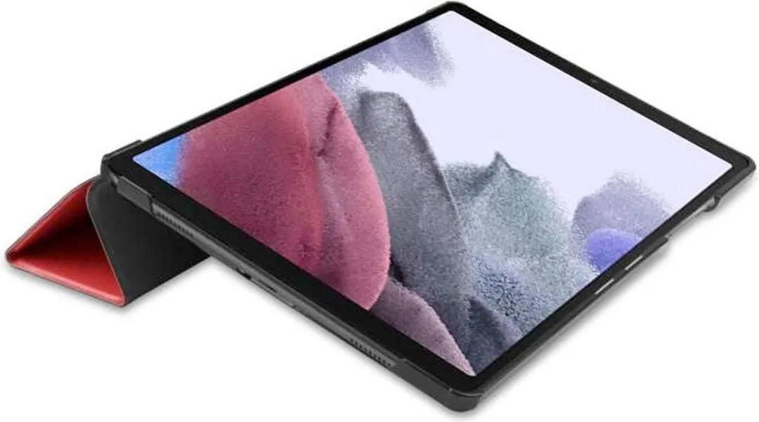 Just in Case Cazy Tablethoes Samsung Galaxy Tab A7 Lite TriFold Bookcase 9728134 - Rood