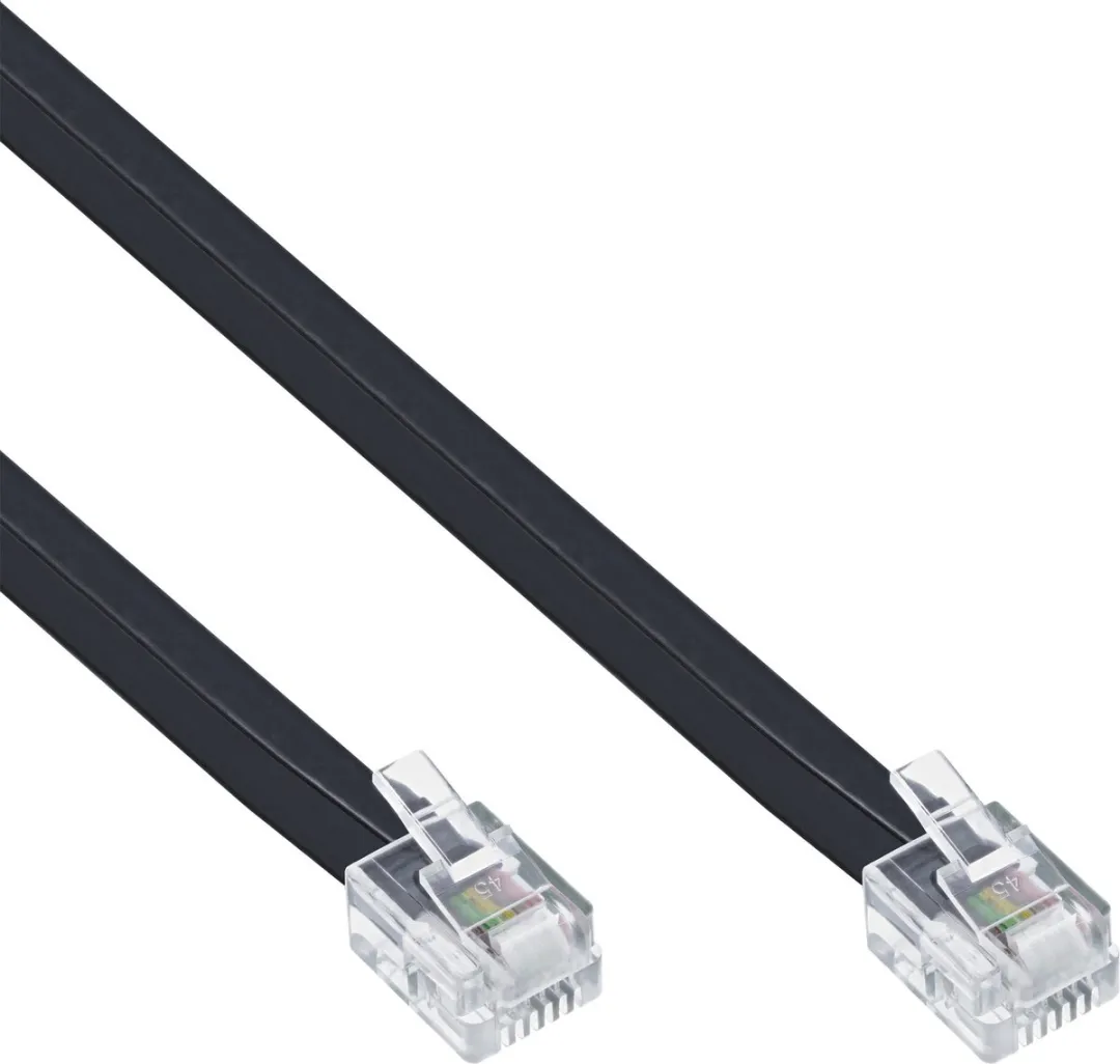 InLine RJ12 Telefoonkabel 1m