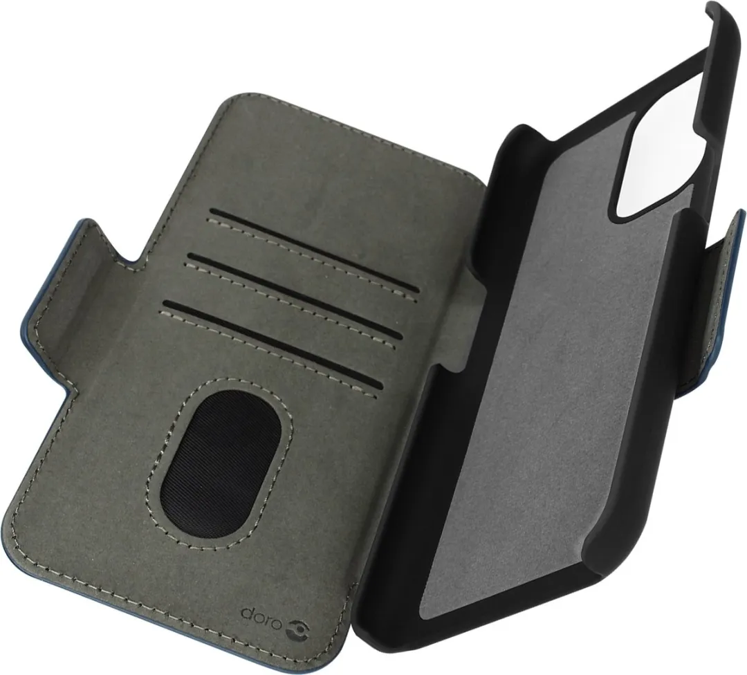 Doro, Beschermhoes voor Doro Portemonnee Hoesje, Blauw