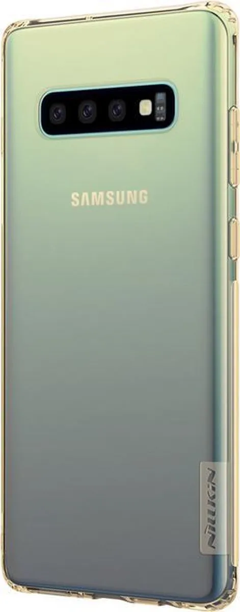 Nillkin Nature TPU Hoesje - Samsung Galaxy S10+ - Oranje - afbeelding 3 van 4