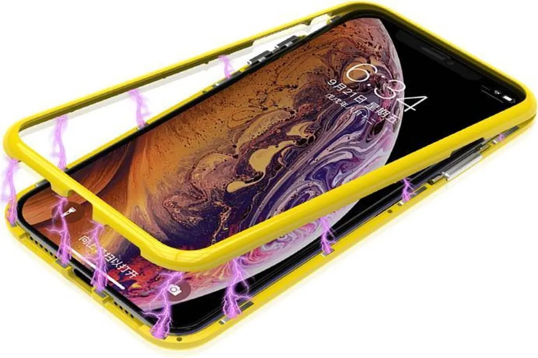Nillkin Ombre Hard Case Geel - iPhone XS Max - afbeelding 5 van 6