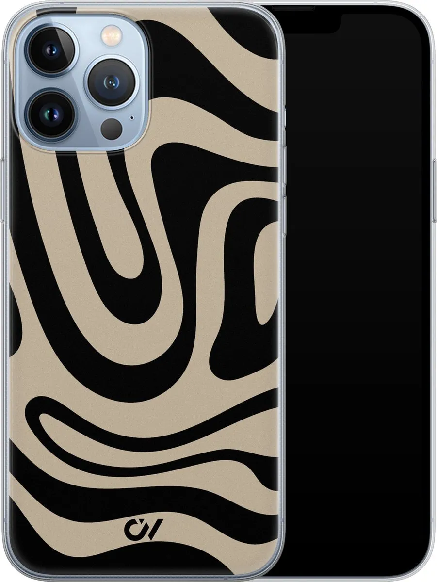 Casevibes iPhone 13 Pro Max Hoesje A/13PM/UV/010 - Zwart