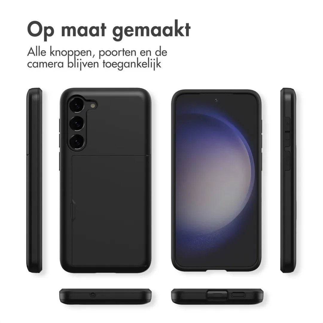 Imoshion Hoesje Samsung Galaxy S23 Plus - 2 Pasjes - Zwart - afbeelding 6 van 6