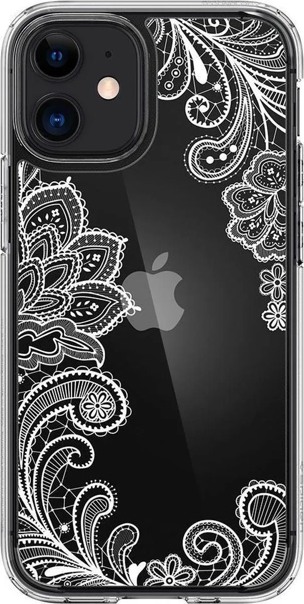 Spigen Cecile TPU Hoes iPhone 12 Mini - Transparant - ACS01781