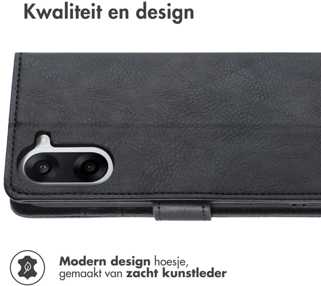 Imoshion Hoesje OnePlus Nord CE5 - 3 Pasjes - Zwart