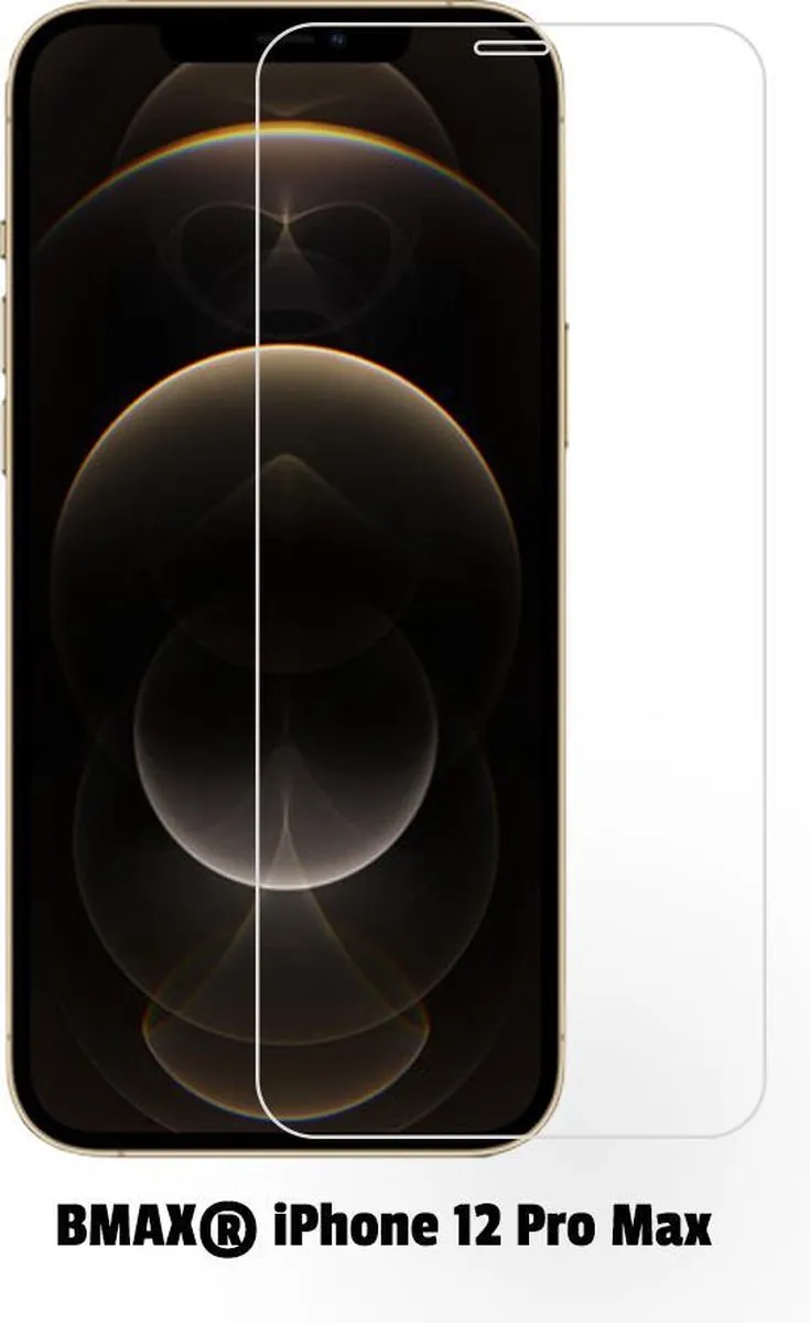 BMAX iPhone 12 Pro Max Screenprotector 2 Stuks