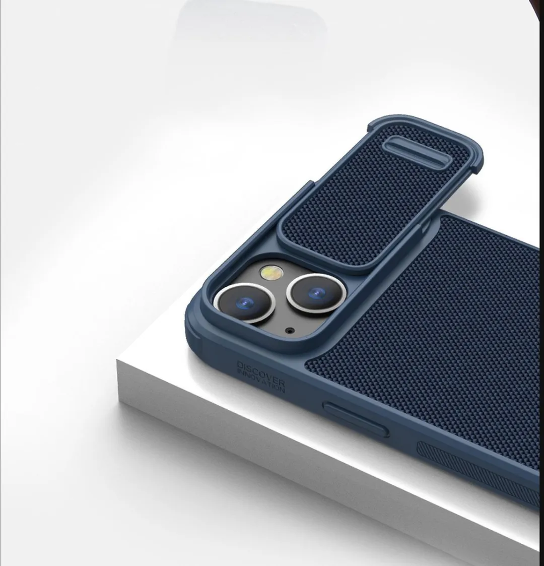 Nillkin Textured S Case iPhone 14 Plus - Zwart - afbeelding 4 van 6