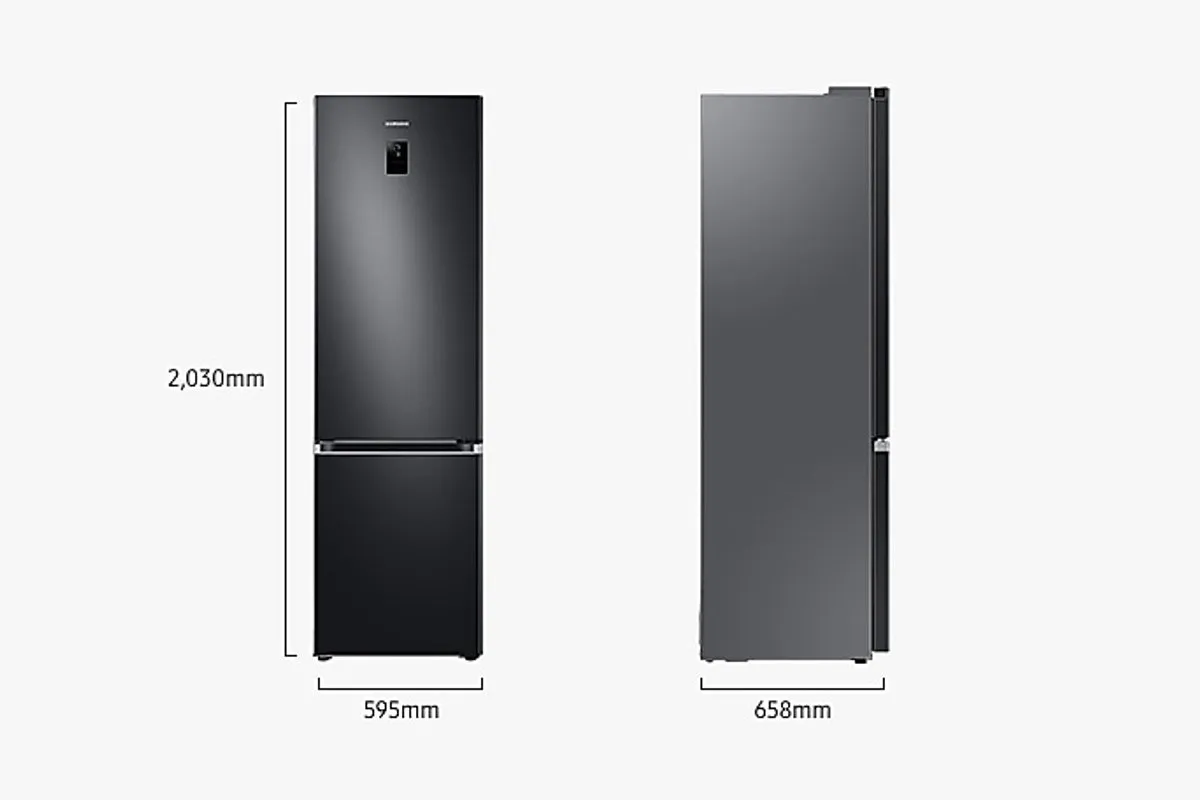 Samsung RB38T674EB1 Koel-vriescombinatie 385L - Grafiet - afbeelding 6 van 6