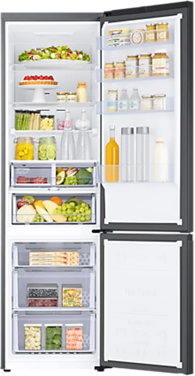 Samsung RB38T674EB1 Koel-vriescombinatie 385L - Grafiet