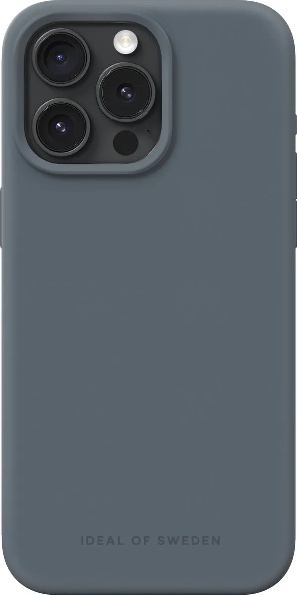 iDeal of Sweden Silicone Case iPhone 15 Pro Max - Midnight Blue - IDSICMS-I2367P-411 - afbeelding 6 van 6