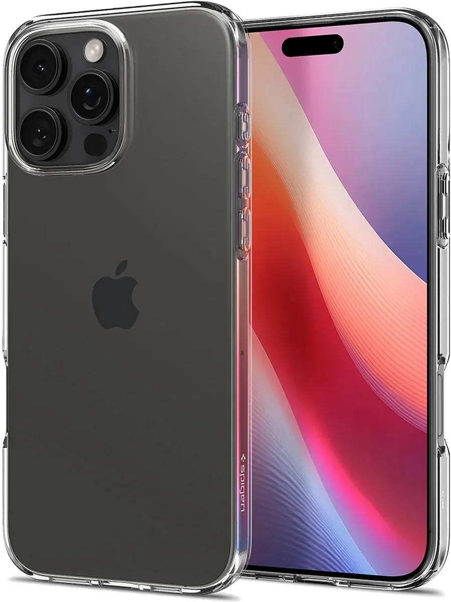 Spigen Liquid Crystal Hoesje ACS07984 - iPhone 16 Pro Max - Transparant