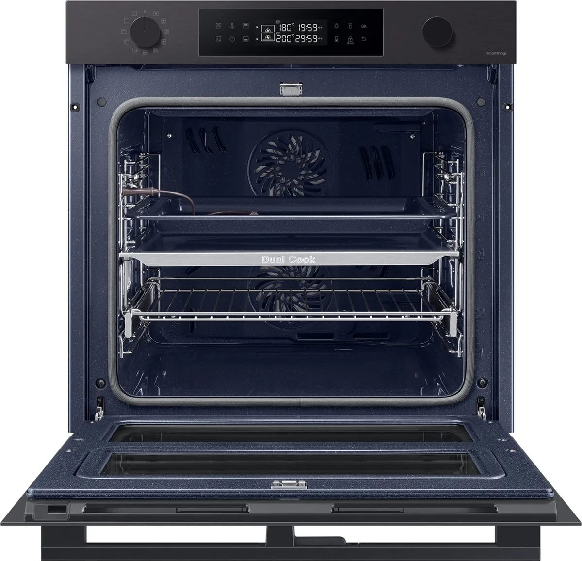 Samsung NV7B4550UAB Inbouwoven 76L - 3650W - Zwart