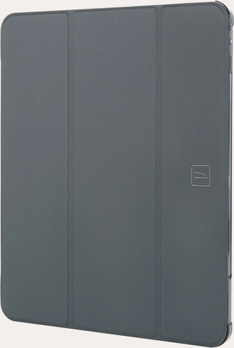 Tucano Satin Hoesje iPad Air 13 (M2-M4) – Militaire Standaard Getest – Voorkant Verandert in Houder – Intern Vak voor Apple Pencil - Zwart