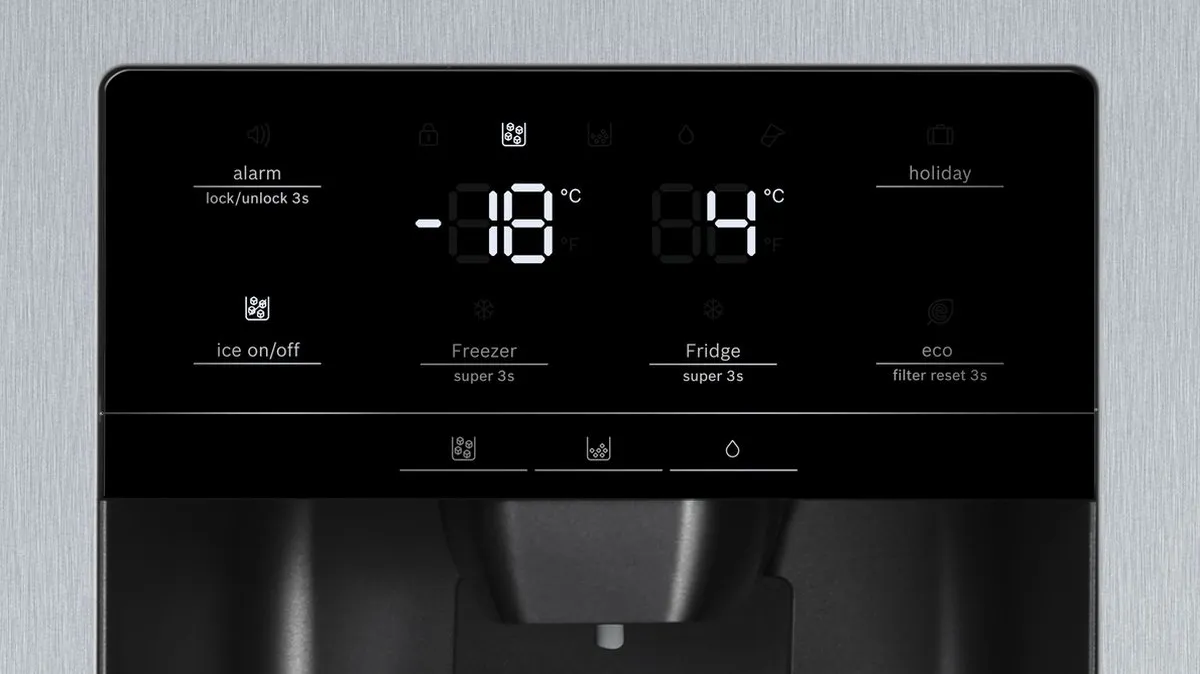 Bosch Serie 6 KAD93AIDP Koel-Vriescombinatie 371L - RVS Anti-Fingerprint