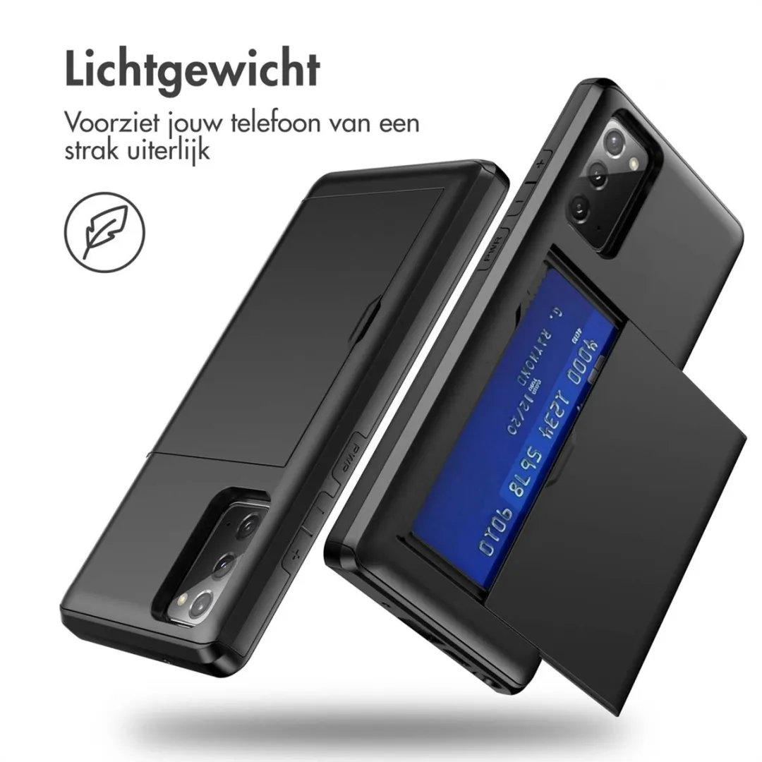 Imoshion Hoesje Samsung Galaxy S20 FE - 2 Pasjes - Zwart