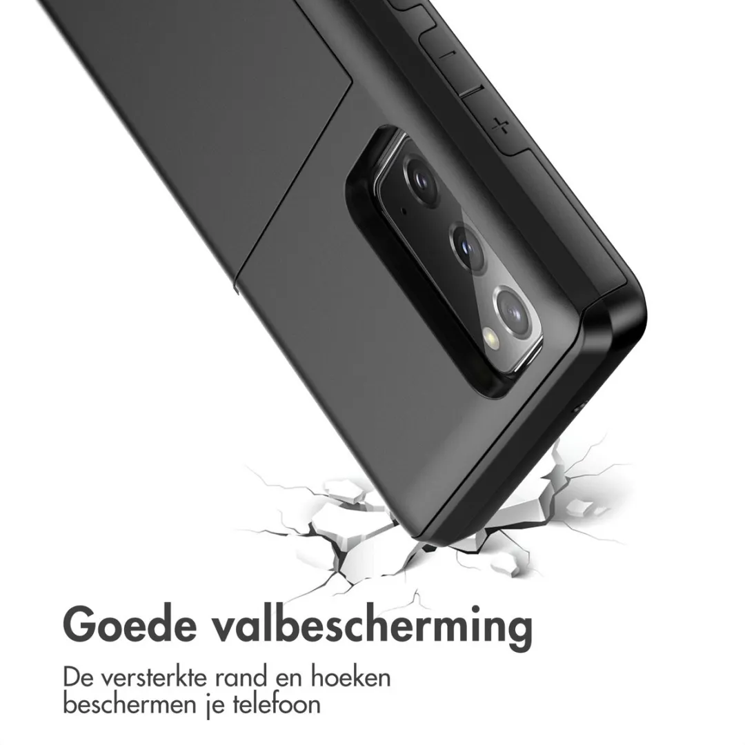 Imoshion Hoesje Samsung Galaxy S20 FE - 2 Pasjes - Zwart