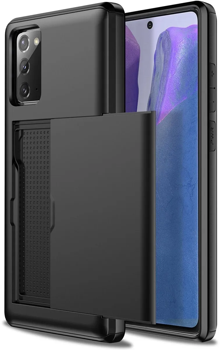Imoshion Hoesje Samsung Galaxy S20 FE - 2 Pasjes - Zwart