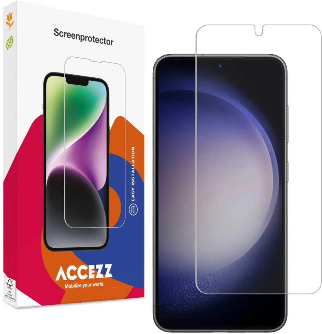 Accezz Screenprotector Samsung Galaxy S22/S23 - Gehard Glas