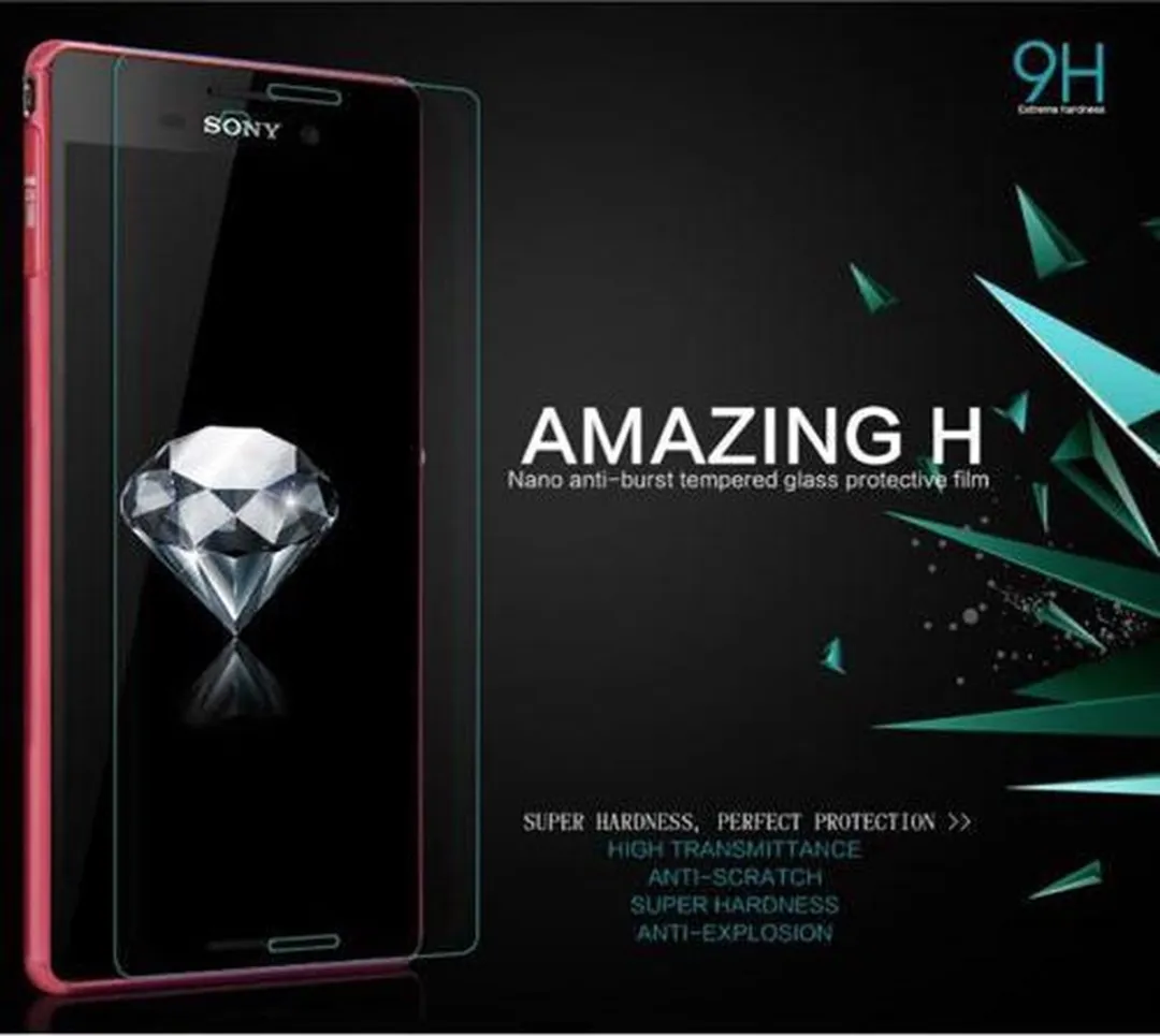 Nillkin Screenprotector Sony Xperia M4 Aqua - 9H Nano - afbeelding 4 van 5