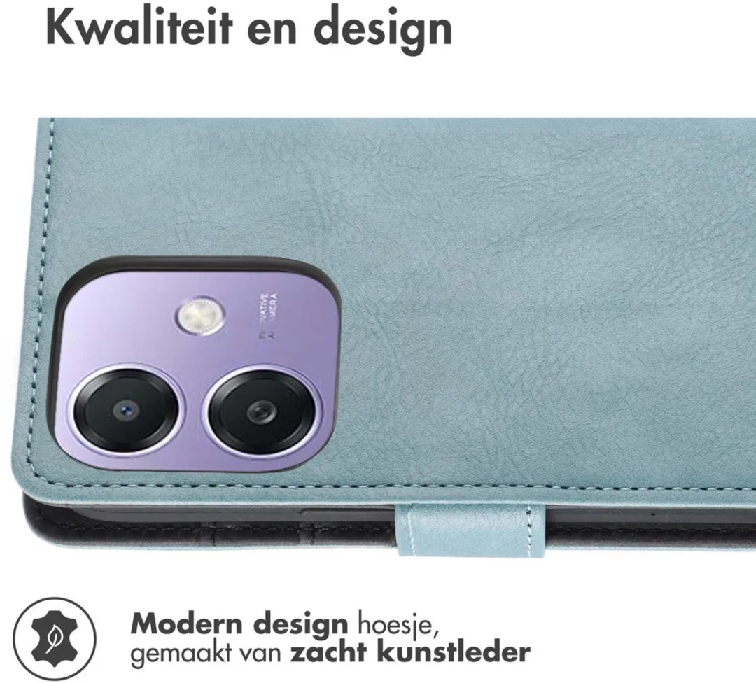 Imoshion Hoesje Oppo A40/A40M/A60 3 Stuks - Lichtblauw