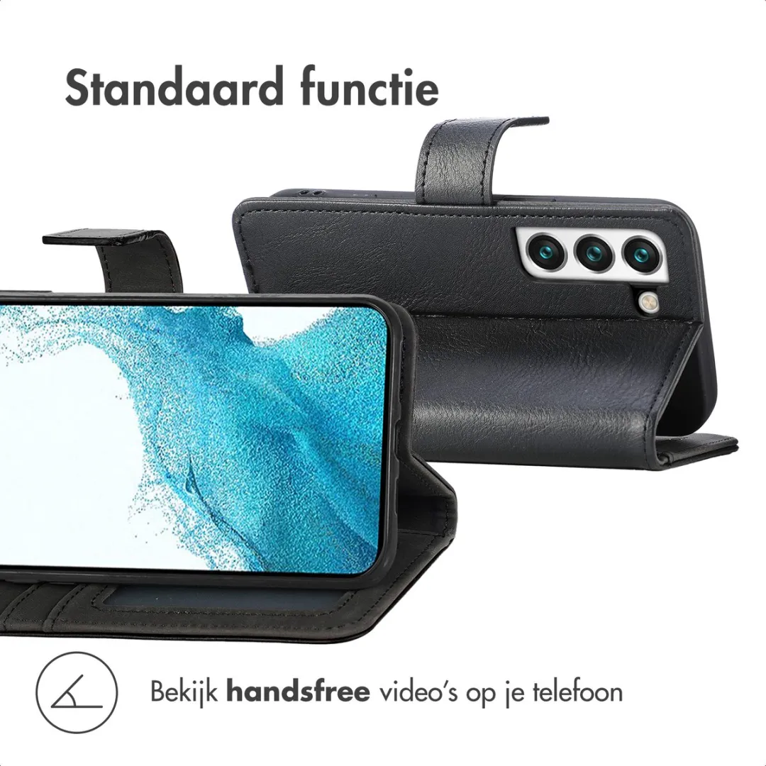 Imoshion Hoesje Samsung Galaxy S22 Plus - 3 Pasjes - Zwart - afbeelding 2 van 6