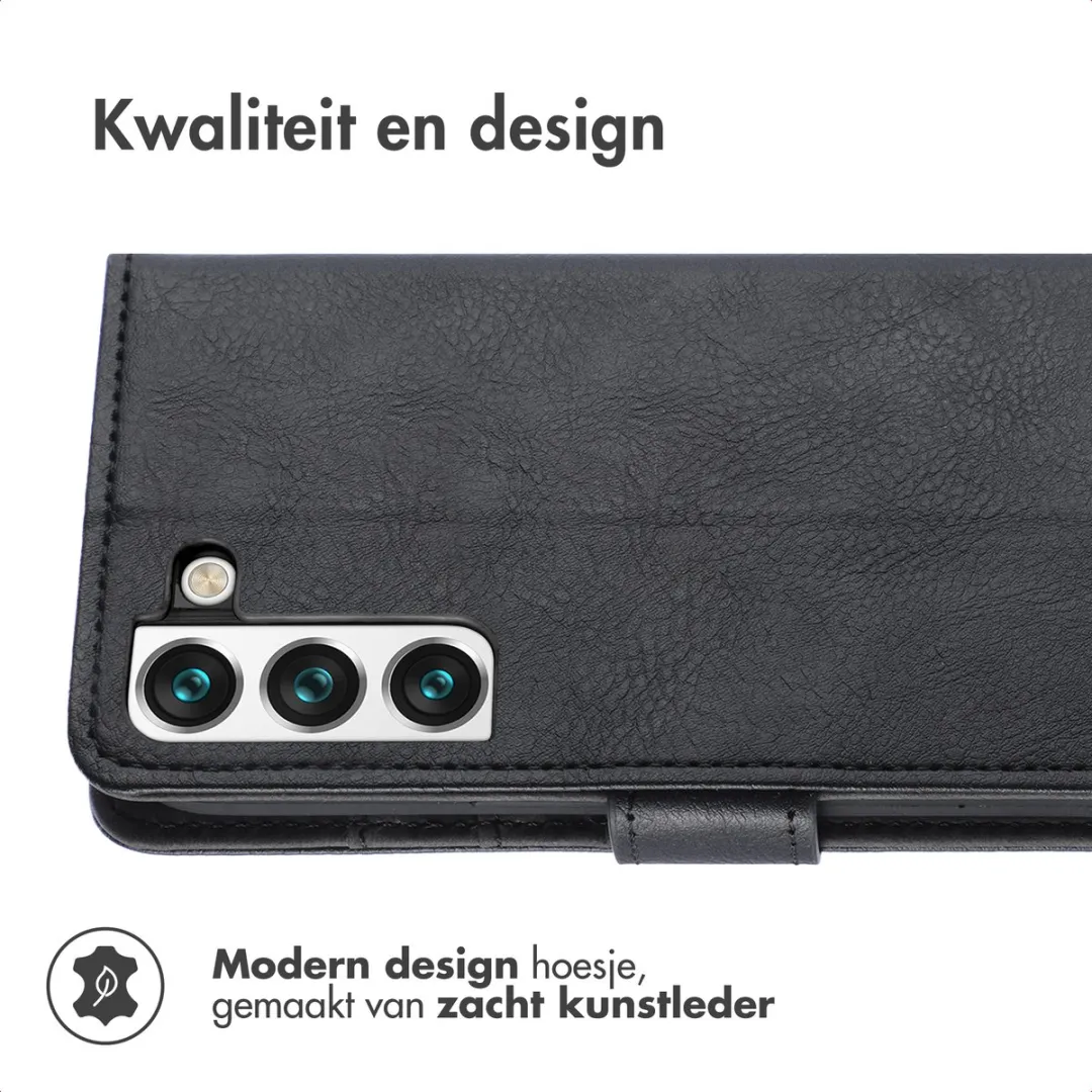 Imoshion Hoesje Samsung Galaxy S22 Plus - 3 Pasjes - Zwart - afbeelding 3 van 6