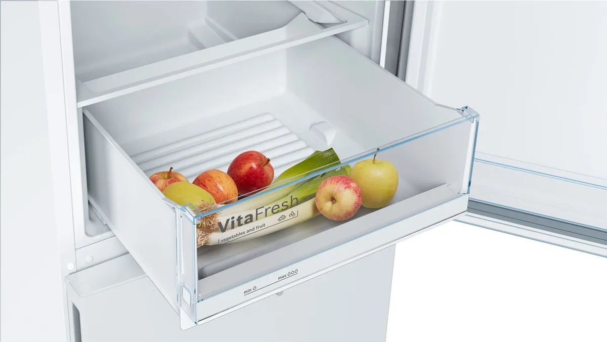 Bosch KGV332WEA Koel-vriescombinatie 287L - 176x60cm Wit